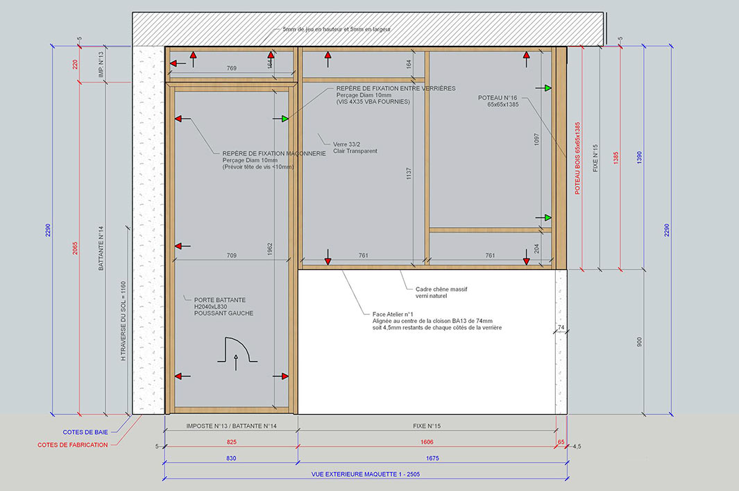 verriere cloison de bureau 04 008