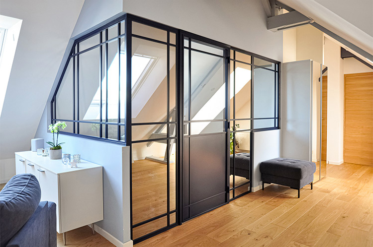 Portes verrières design sur mesure - Qualité BELGE !